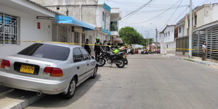 Atentado a bala deja una persona muerta en el barrio San Felipe de Barranquilla
