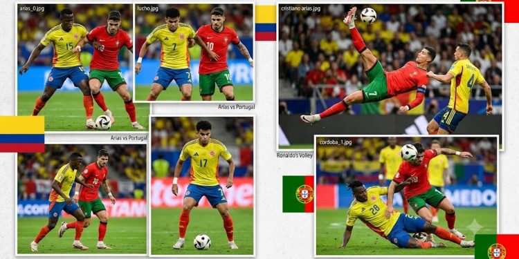 Colombia asustó a la Portugal de Cristiano y se cita con Ghana en la siguiente ronda del Mundial 2026
