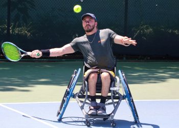 José Pablo Gil comenzó con triunfo la defensa del título en el Barranquilla open de tenis en silla de ruedas