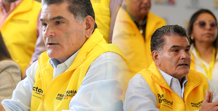 Procurador General visitó comisiones escrutadoras en Corferias para vigilar esta fase del proceso electoral