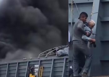 Explosión e incendio en embarcación en Pasacaballos, Cartagena: varios heridos