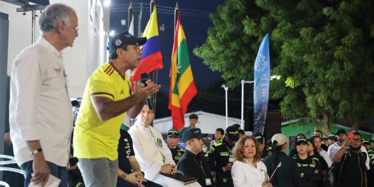 Alcalde Char entrega megaestación de Policía Rebolo: más seguridad para el suroriente de Barranquilla