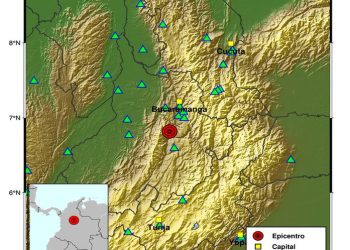 Fuerte temblor en Colombia este 17 de junio: epicentro en Santander y sacudida en varias ciudades