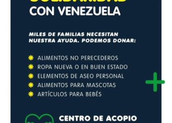 Alcalde Char habilita centro de acopio de ayudas para afectados por terremoto en Venezuela
