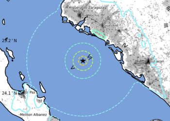 Sismo de magnitud 6.0 sacude la costa de Sinaloa, México; descartan riesgo de tsunami