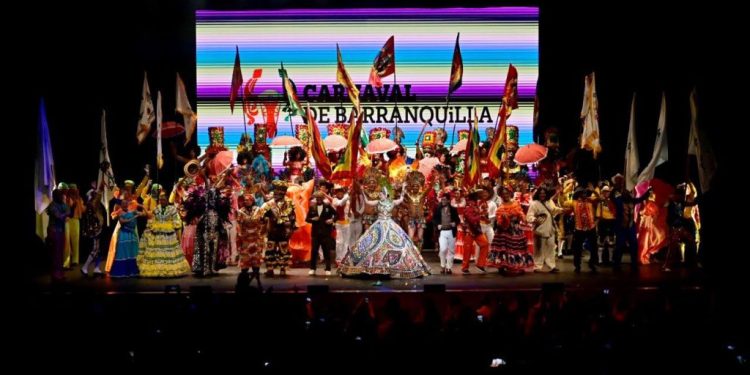 Carnaval de Barranquilla brilló en el Teatro Mayor de Bogotá con un espectáculo que exaltó su patrimonio cultural