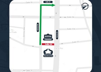 ¡Atención conductores! Cierran importante vía en la Plaza de la Paz por el Festival de la Salchipapa