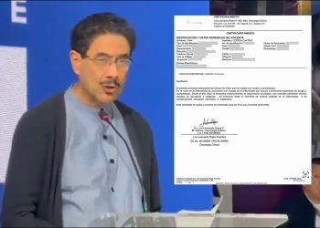 Cepeda presentó certificado médico para desmostrar que no tiene complicaciones de salud