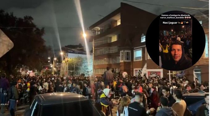 Empresario de bar en Bogotá genera polémica tras lanzar graves amenazas contra Abelardo de la Espriella en video viral
