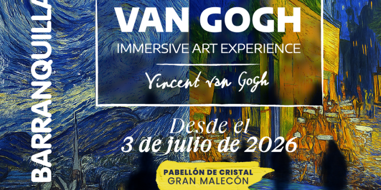 Barranquilleros vivirán la experiencia de la obra del artista Van Gogh con exhibición interactiva