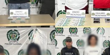 GAULA en operativo logró cinco capturas por presunta extorsión a comerciantes en Barranquilla