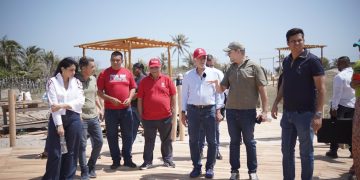 Ordenamiento de la Gobernación en playa Punta Astilleros, de Piojó, alcanza el 70 % de ejecución