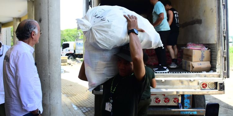 Atlántico habilita centro de acopio para enviar ayuda humanitaria a los damnificados por los terremotos en Venezuela