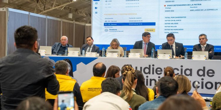 CNE oficializó los resultados de la segunda vuelta presidencial y declaró la elección de presidente y vicepresidente de Colombia para el período 2026-2030