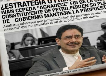 El doble discurso que enciende las alarmas: Iván Cepeda oculta la Constituyente en su discurso, pero la mantiene en su programa