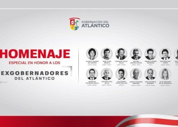 Exgobernadores del Atlántico serán homenajeados en aniversario del departamento