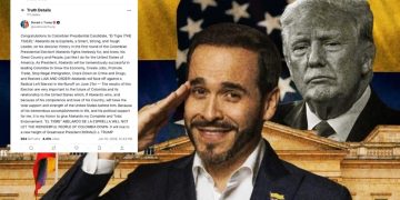 Trump redobla su respaldo a Abelardo de la Espriella y promete “todo el apoyo y la fuerza” de EE. UU.