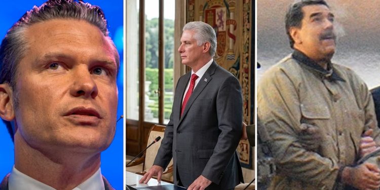 Jefe del Pentágono reveló si EE. UU. va a capturar a Miguel Díaz-Canel, como lo hizo con Nicolás Maduro