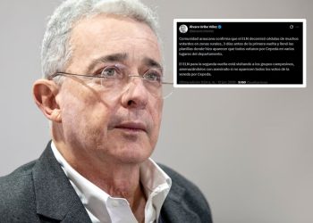 Uribe denuncia presuntas presiones del ELN sobre votantes en Arauca de cara a la segunda vuelta