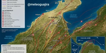 La Falla de Oca atraviesa varios municipios de La Guajira y es una de las estructuras geológicas más importantes del norte del país