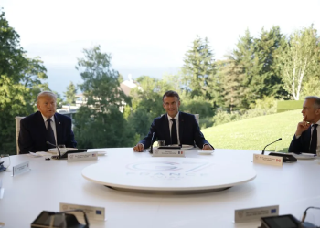 Comenzó la cumbre del G-7 en Francia con un Donald Trump “contento” por el acuerdo con Irán