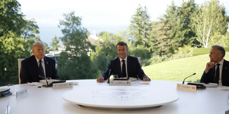 Comenzó la cumbre del G-7 en Francia con un Donald Trump “contento” por el acuerdo con Irán