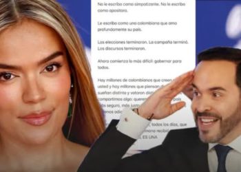 Abelardo de la Espriella reitera llamado a la unidad nacional e invita a Karol G a sumarse a su proyecto