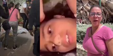 Rescatan con vida a niña que permanecía atrapada bajo los escombros tras los sismos en Venezuela