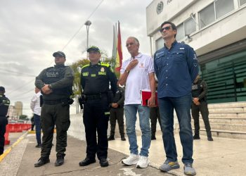 Gobernador Eduardo Verano lidera acciones con la Fuerza Pública para proteger el comercio y la tranquilidad ciudadana