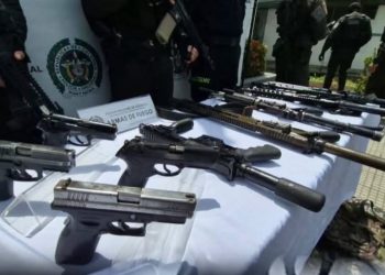 Incautan arsenal que sería del Clan del Golfo en zona rural de Necoclí, Antioquia