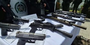 Incautan arsenal que sería del Clan del Golfo en zona rural de Necoclí, Antioquia