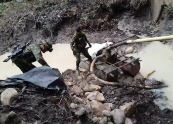 Ofensiva militar en Putumayo: Ejército destruye complejos de minería ilegal de la ‘Segunda Marquetalia’