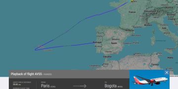 Vuelo de Avianca entre París y Bogotá declara emergencia y regresa a Europa