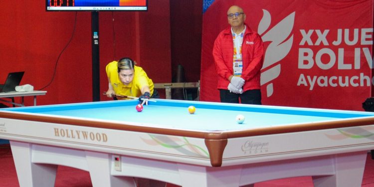 Johanna Sandoval, campeona panamericana de billar a tres bandas