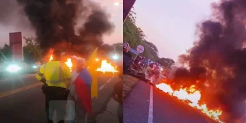 Detalles del bloqueo total en La Cordialidad por protesta ciudadana; conozca los desvíos habilitados