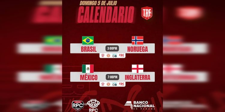 Prográmese: Brasil, Noruega, México e Inglaterra definen hoy los últimos cupos a cuartos de final del Mundial 2026