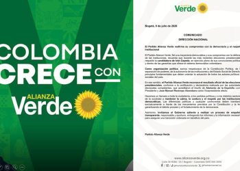 El Partido Alianza Verde reafirma su compromiso con la democracia y el respeto institucional