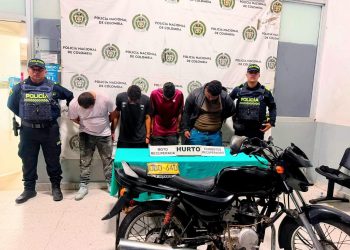 Operativo en la Cordialidad: Cae banda dedicada al robo de motos tras persecución en Galapa