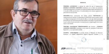 Rodrigo Londoño, ‘Timochenko’, debe certificar su regreso ante la JEP tras viaje a España