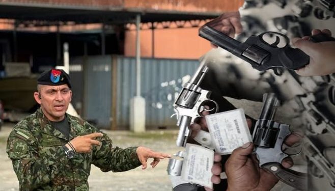 Comandante del Gaula Militar respalda flexibilizar el porte legal de armas para combatir la extorsión