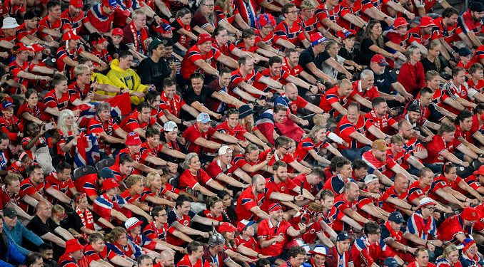 El ‘Viking Row’, la celebración de Noruega que conquista el Mundial 2026