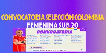Rumbo a Polonia 2026: Convocatoria oficial de la Selección Colombia Femenina Sub-20 para la gira internacional en EE.UU.