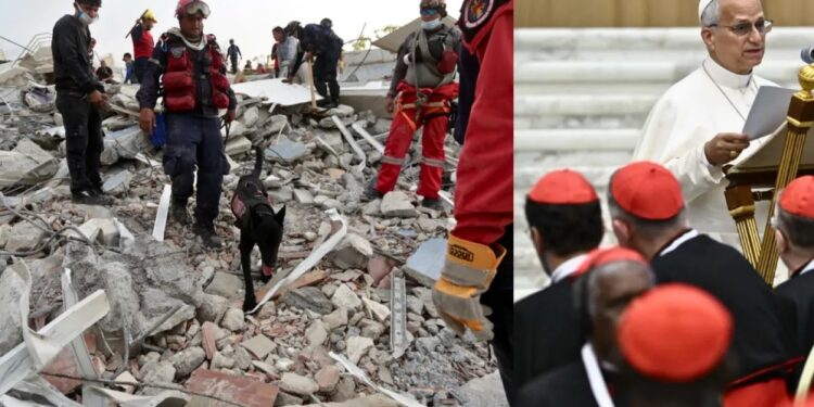Papa León XIV expresa su solidaridad con Colombia tras el devastador terremoto