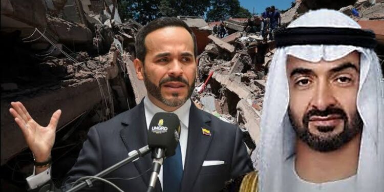 Emiratos Árabes Unidos dona 10 millones de dólares a Colombia para atender emergencia por terremoto
