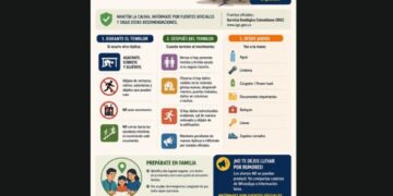 Sismo ocurrido: posibles réplicas. Prepárate, actúa y protégete