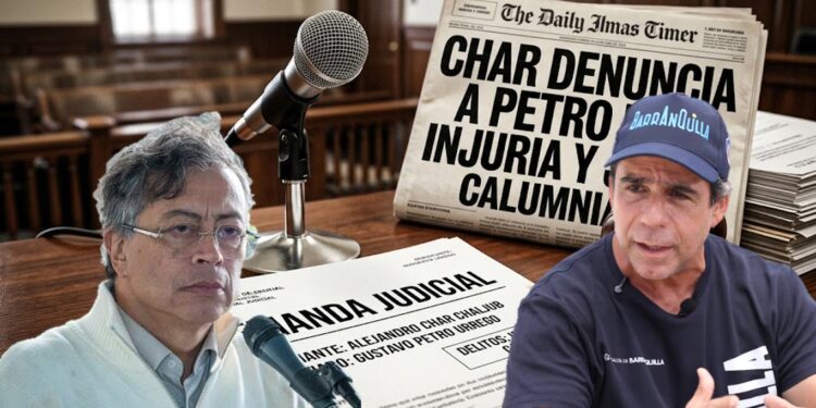 Char busca llevar a la Fiscalía la denuncia contra Petro por los señalamientos sobre la familia del alcalde