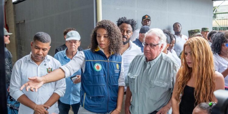 Shakira aterriza en Quibdó con una misión tras el terremoto: reconstruir escuelas y devolverles la esperanza a los niños