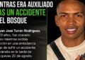Joven fue asesinado a tiros mientras recibía atención tras sufrir un accidente en El Bosque