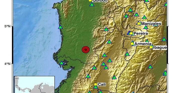 Chocó vuelve a temblar: sismo de magnitud 2,8 fue registrado en la madrugada