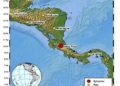 Sismo de magnitud 5,4 sacudió a Costa Rica durante la madrugada de este lunes